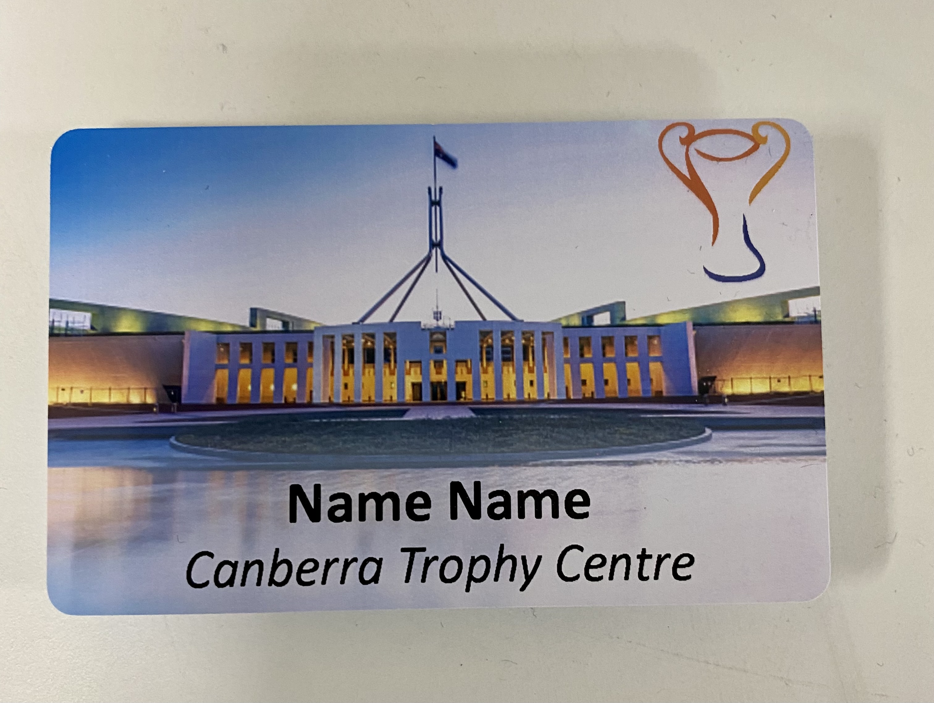NAME BADGE LARGE 85×54