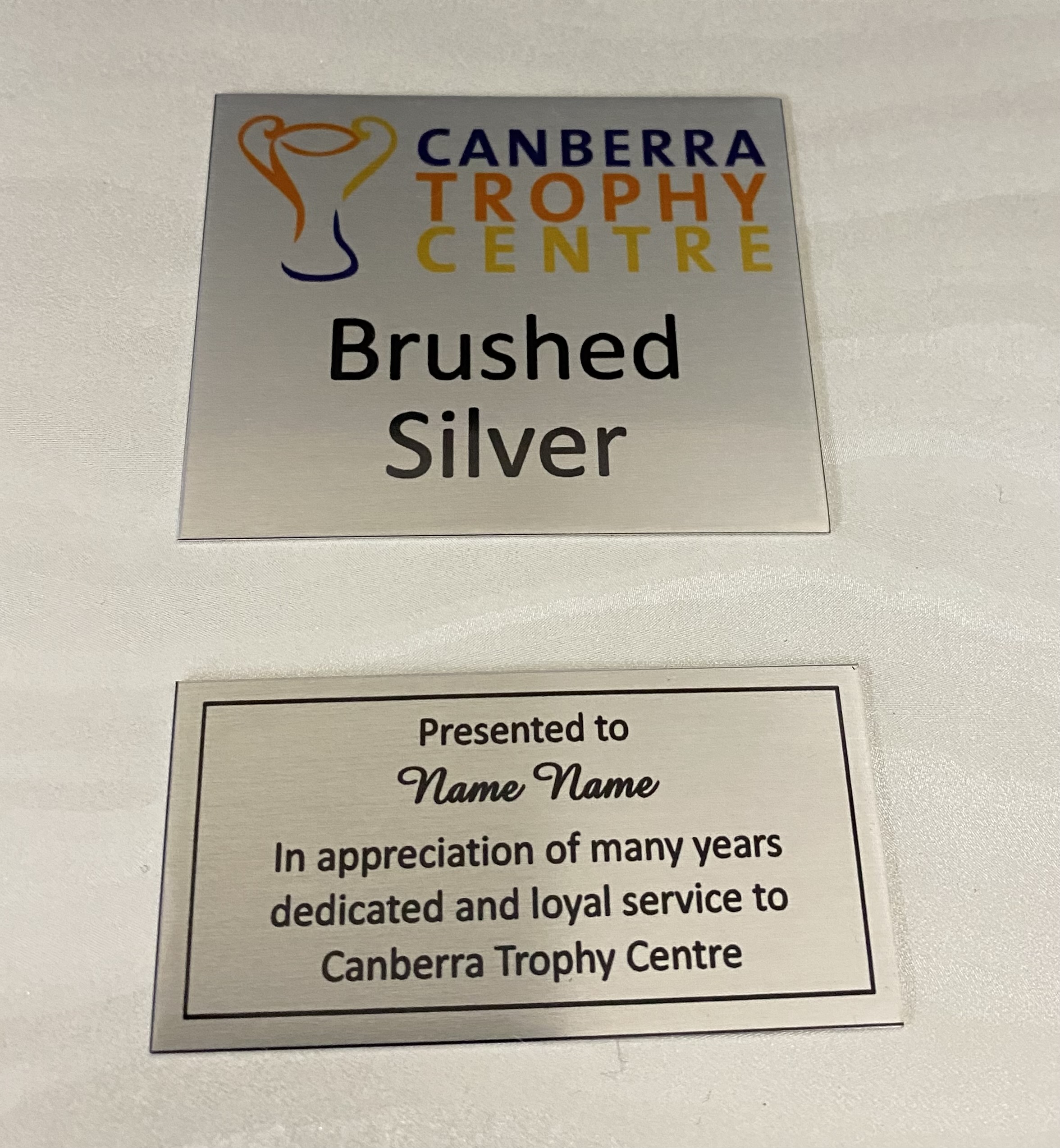 Brushed Silver Sublimation