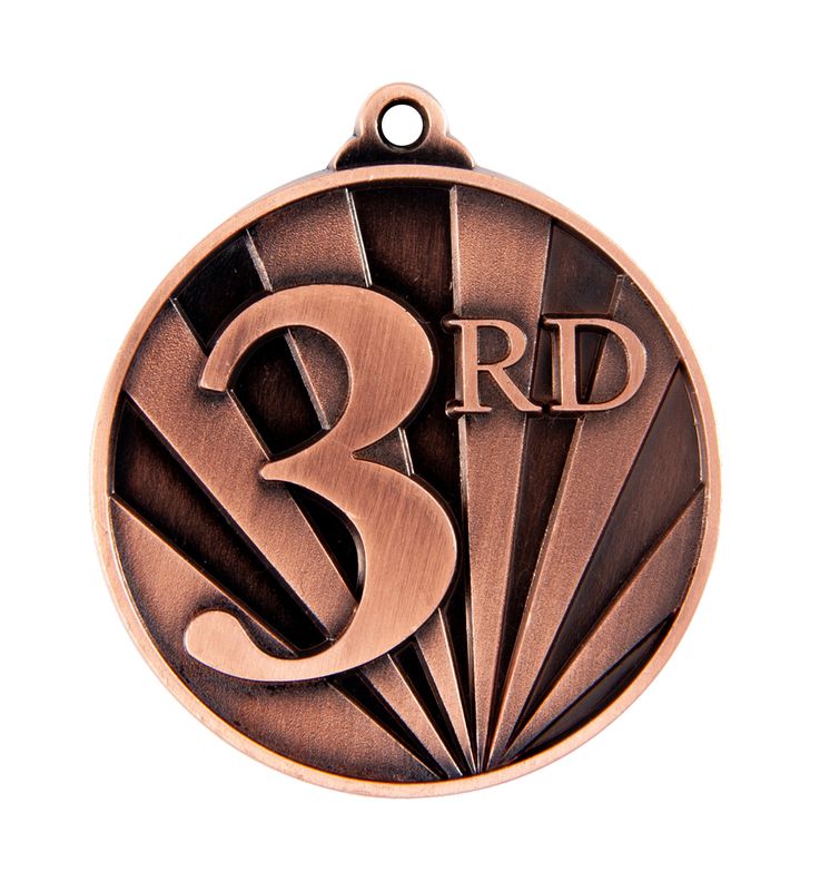 1st Place Achievement Trophy 50mm