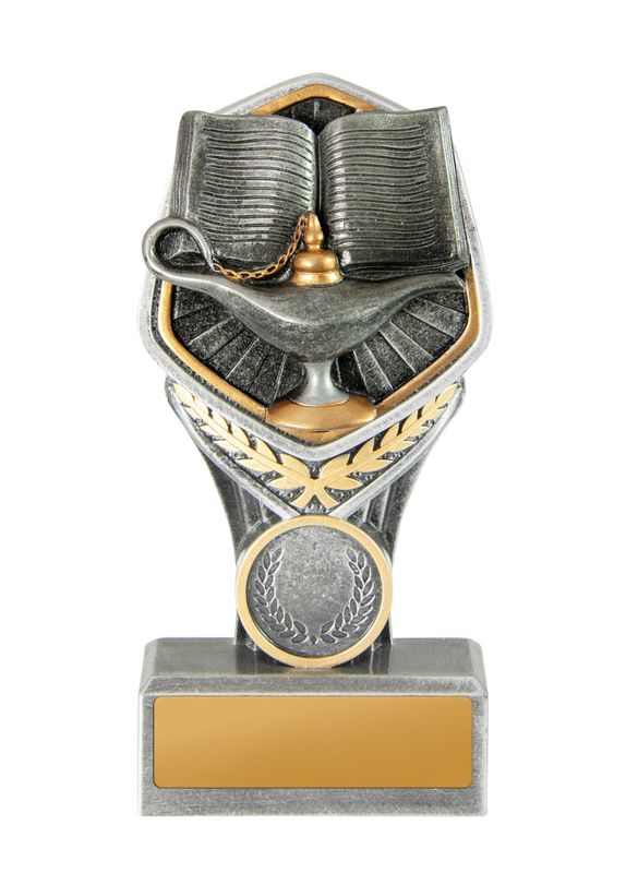 Lamp of Knowledge Schools Trophy 180mm