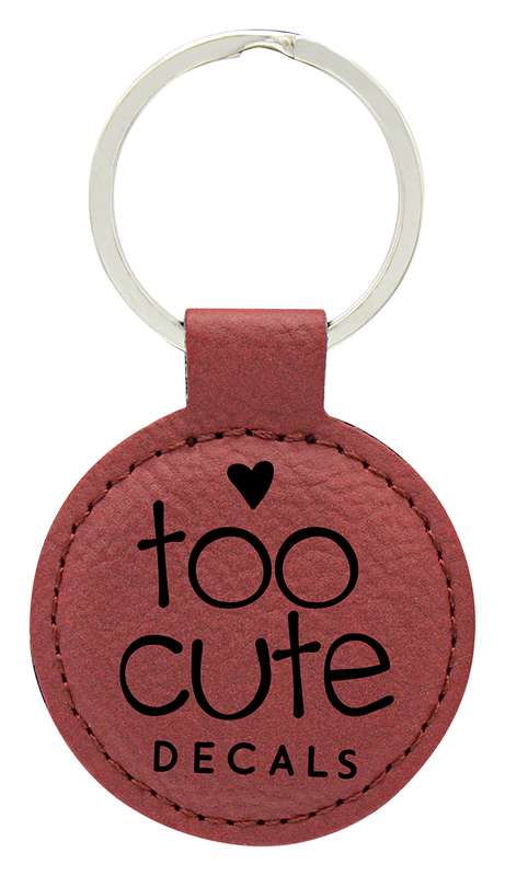 Leatherette Keychain