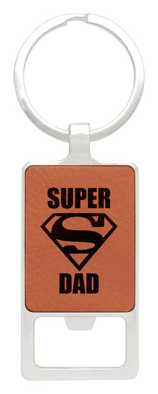 Leatherette Keychain – Bottle Opener