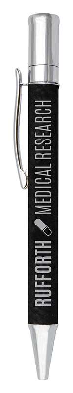 Leatherette Pen – Black